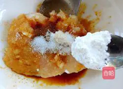 Illustration of how to make pan-fried chicken cake 8