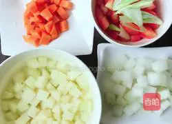 Illustration of home-style braised sesame seeds 3