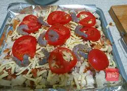 Illustration of how to make homemade pizza 7