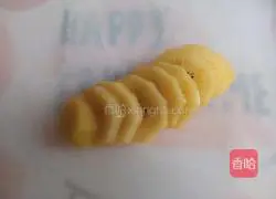 Illustration of how to make fruit toast pizza 2