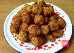 Illustration of how to make white radish meatballs 6