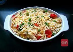 Vegetable Baked Rice Recipe Illustration 11