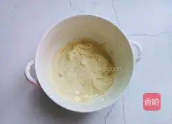 Illustration of how to make cartoon meat floss cake 4