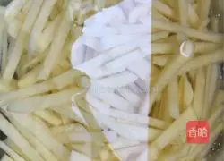 Illustration of how to make French fries 2