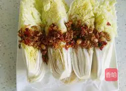 Illustration of how to make spicy vermicelli and baby cabbage 8