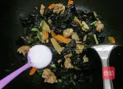 Wood fungus Illustration of how to make fried chicken 7