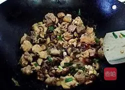 Illustration of how to make fried chicken with mushrooms 8