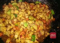 Stir-fried diced chicken in sauce ~ New Year's Eve dinner recipe 14