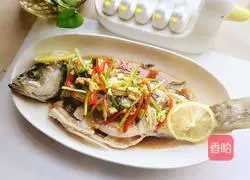 Lemon seabass (Thai steamed) recipe 16