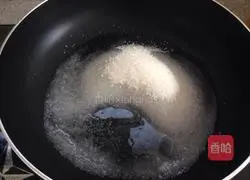 Illustration of how to make sesame candy 2