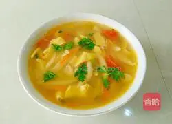 Illustration of how to make scissor noodles 15