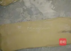 Illustration of how to make mung bean cake and quick-cooked egg puff pastry bread 5