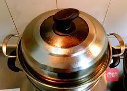 Illustration of home-style steamed seabass 3