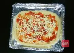 Pictures of how to make sausage pizza 6