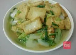 Illustration of how to make cabbage and tofu 5