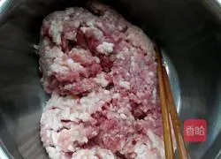 Shepherd's Purse Pearl Meatballs.Recipe Illustration 1