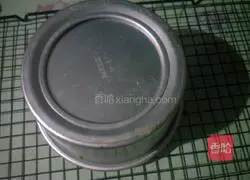 Illustration of how to make a striped cake 21