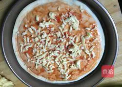 Illustration of how to make fruit pizza 2