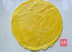 Illustration of how to make bacon and egg pancakes 8