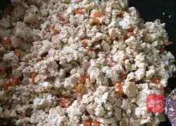 Illustration of how to make cabbage and tofu rolls 4