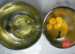 Illustration of how to make sea salt, chive and meat floss cake rolls 2