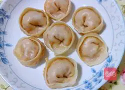 Illustration of how to make steamed kimchi dumplings 7