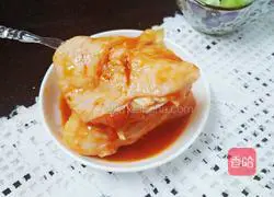 Illustration of marinated chicken wings (barbecue version) 10