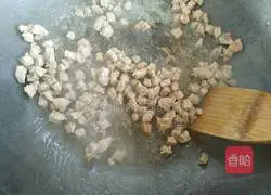 Illustration of how to make braised tofu with meat 6