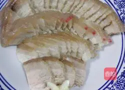 White cut meat (cold meat) Illustration of how to do it 4