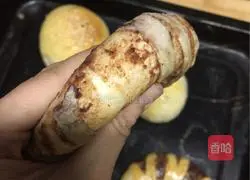 Illustration of making bean paste bread 16