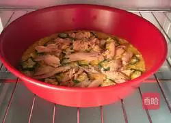 Fat-reducing breakfast: Tuna Oatmeal Pizza Recipe Illustration 5