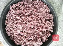 Black rice Illustration of how to make seasonal vegetable pizza rice 4