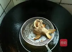 Illustration of how to make squirrel mandarin fish 12