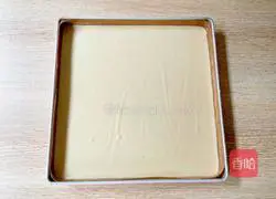 Illustration of making coffee naked cake 11