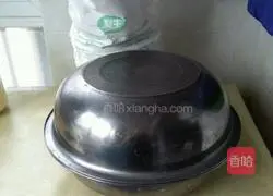 Illustration of how to make rapeseed, tofu and shrimp buns 1