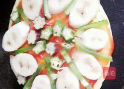 Illustration of how to make egg pizza 8