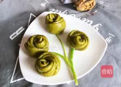 Illustration of how to make colorful vegetable steamed buns 13
