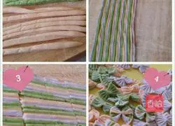 Illustration of how to make colorful vegetable noodles 8