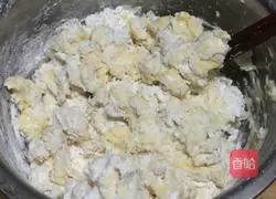 Illustration of how to make meat floss bread 2