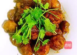 Chestnut braised chicken illustration 9