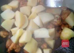 Illustration of how to make chicken stewed with potatoes 6