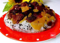 Illustration of how to make eight-treasure rice 12