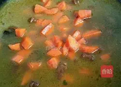 Illustration of how to cook mutton with carrots 7