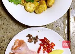 Illustration of how to make braised chicken with chestnuts 1