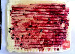 Blueberry Cake Roll Recipe Illustration 19