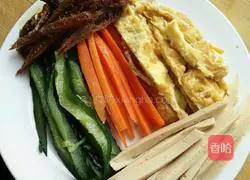 Illustration of how to make tuna sushi 2