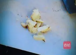 Illustration of how to make stewed winter melon with lychee meat 13