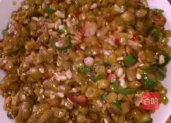 Illustration of how to make stir-fried kimchi with green pepper 8