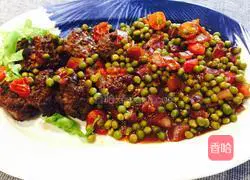 Red stew with fried beef Illustration of how to make cakes 19