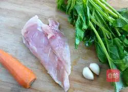 Pan-fried chicken Illustration of how to make cakes 1